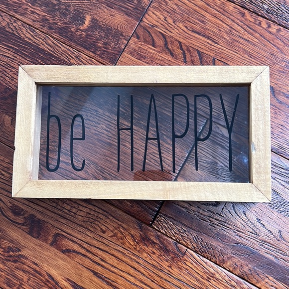 Be Happy Sign - Picture 2 of 5